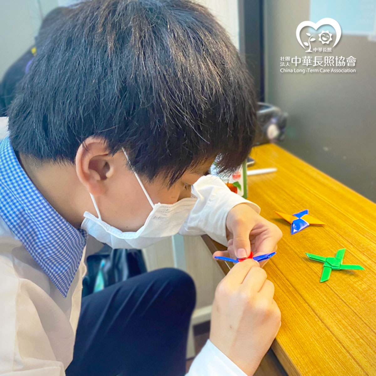 中華長照協會 當我們幼在一起偏鄉弱勢兒童快樂陪伴計畫 玩中學，學中玩 服務花絮1